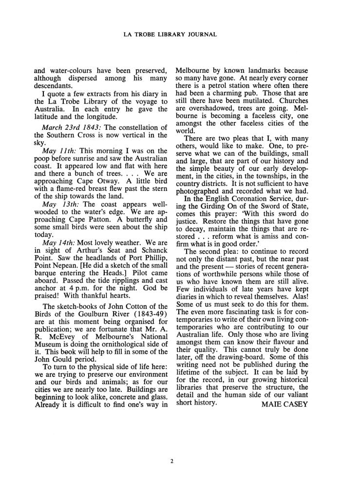Page 2 - No 9 April 1972