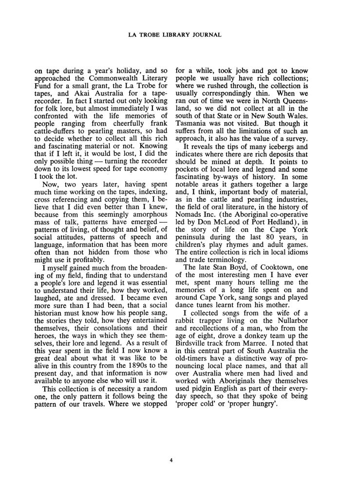 Page 4 - No 9 April 1972