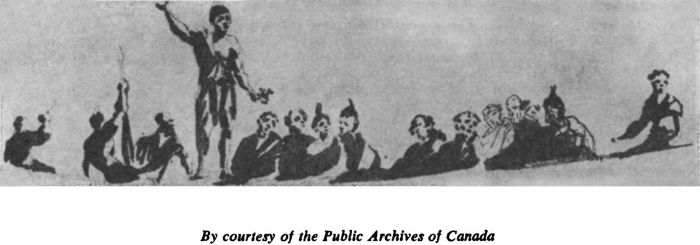 Images [drawing] ‘By courtesy of the Public Archives of Canada’. No subject caption.