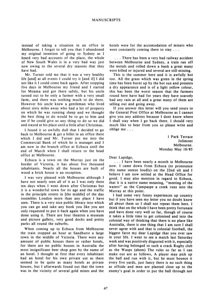 Page 47 - No 34 October 1984