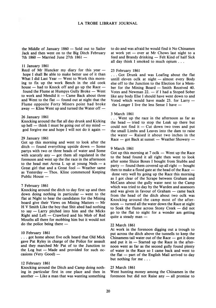 Page 20 - No 37 Autumn 1986
