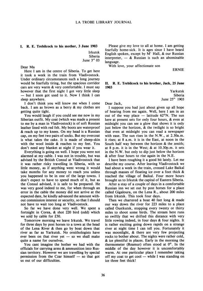 Page 36 - No 38 Spring 1986
