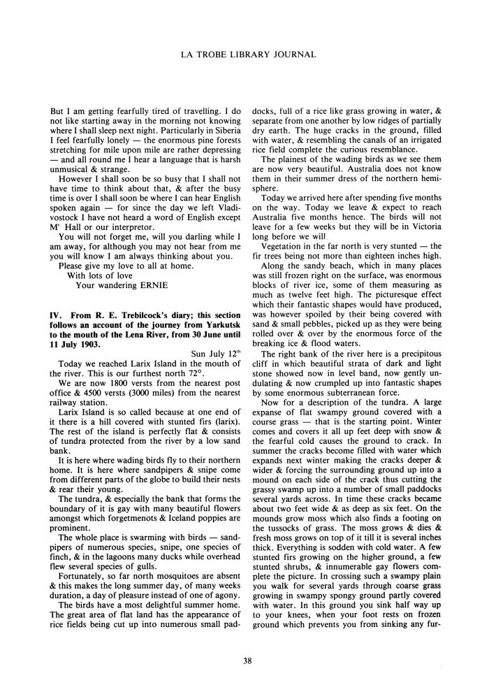 Page 38 - No 38 Spring 1986