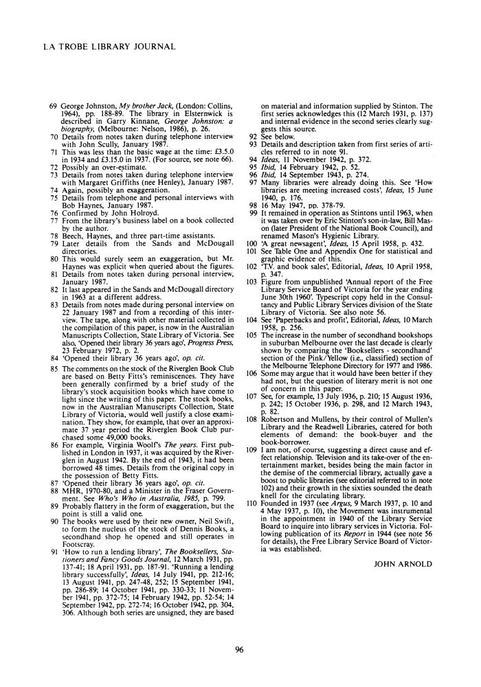 Page 96 - No 40 Spring 1987