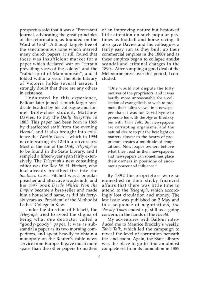 Page 6 - No 53 October 1994