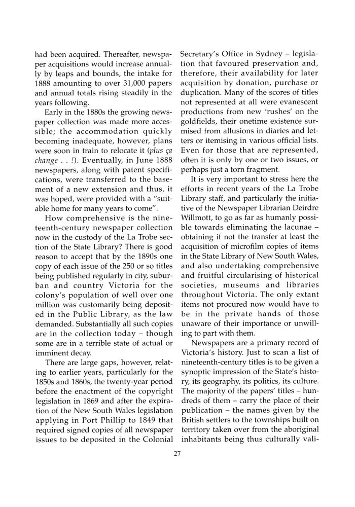 Page 27 - No 53 October 1994