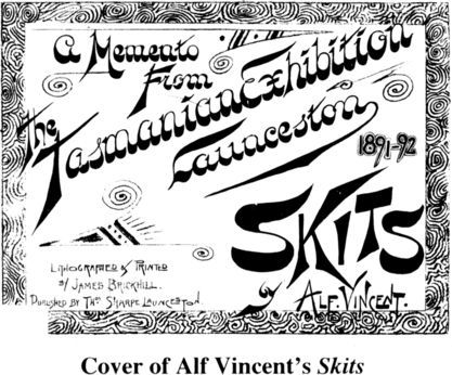 Cover of Alf Vincent’s Skits [cover]
