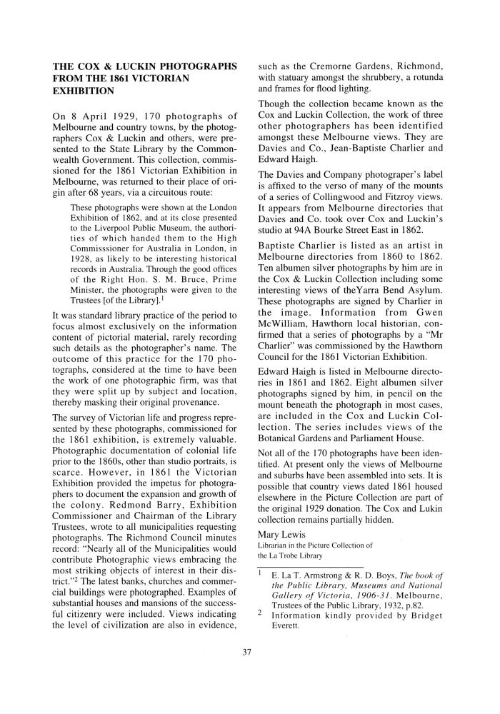 Page 37 - No 56 Spring 1995