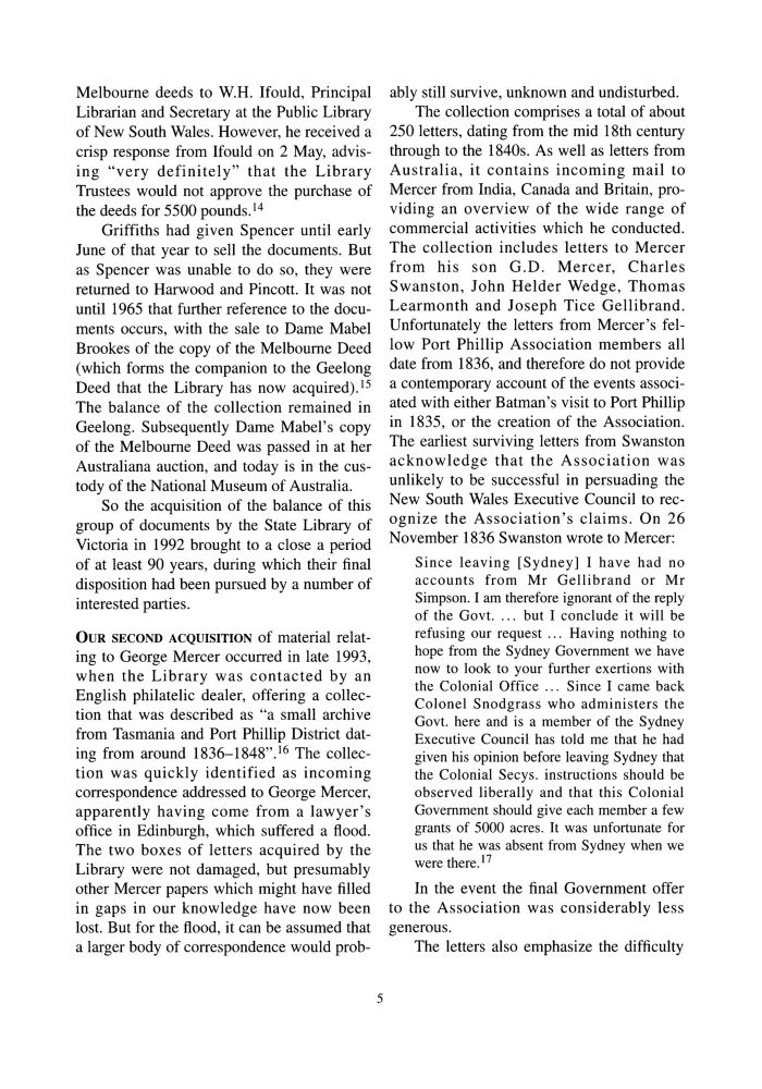 Page 5 - No 58 Spring 1996