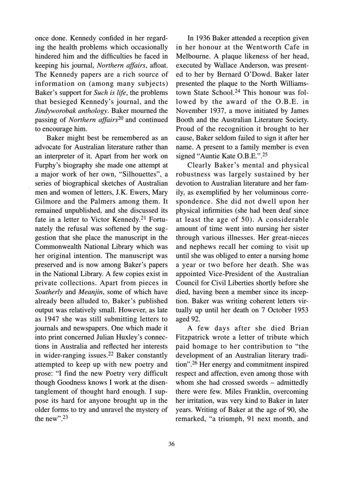 Page 36 - No 58 Spring 1996
