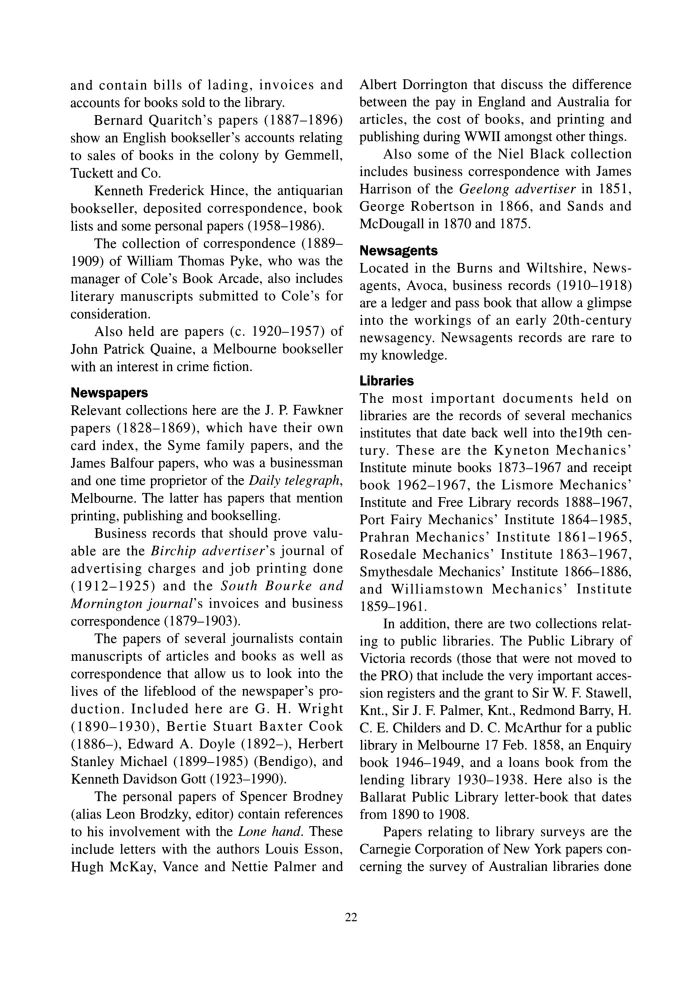 Page 22 - No 59 Autumn 1997