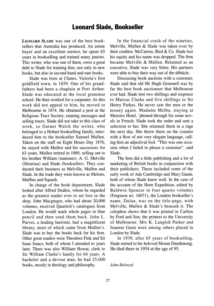 Page 27 - No 59 Autumn 1997