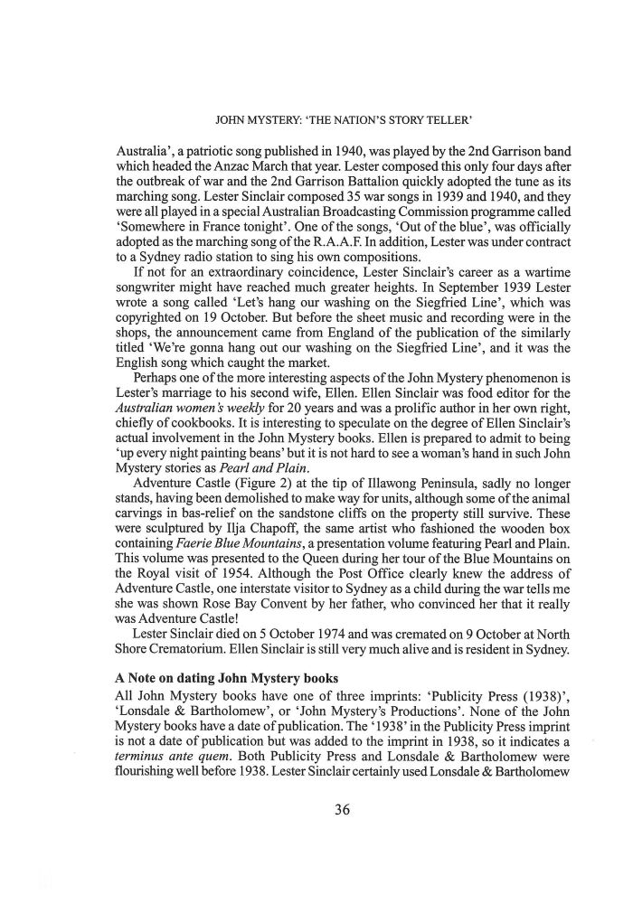 Page 36 - No 60 Spring 1997