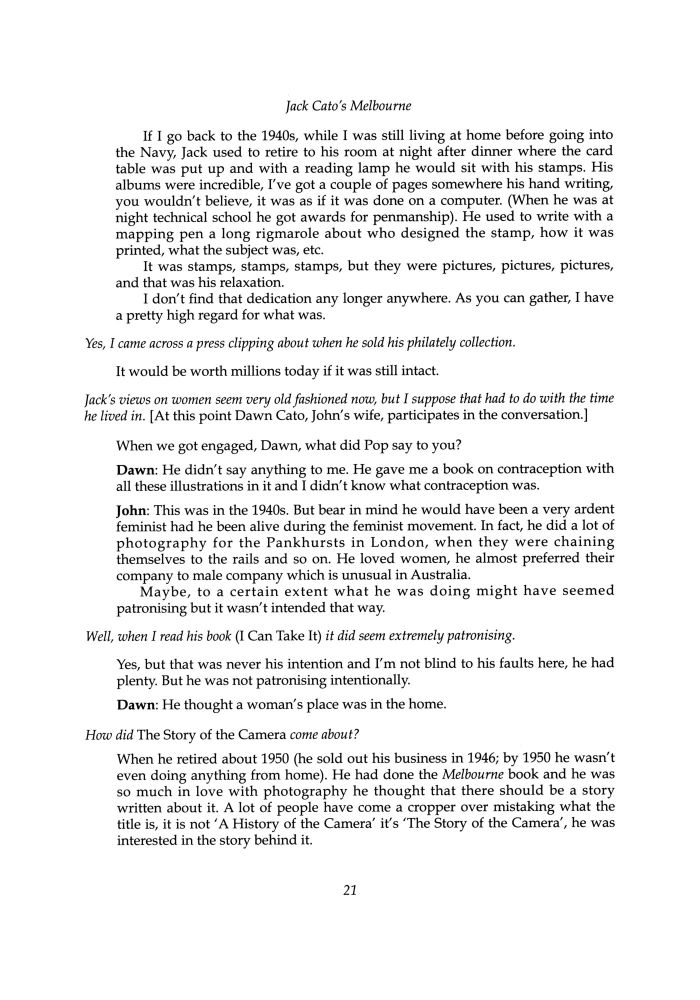 Page 21 - No 65 Autumn 2000
