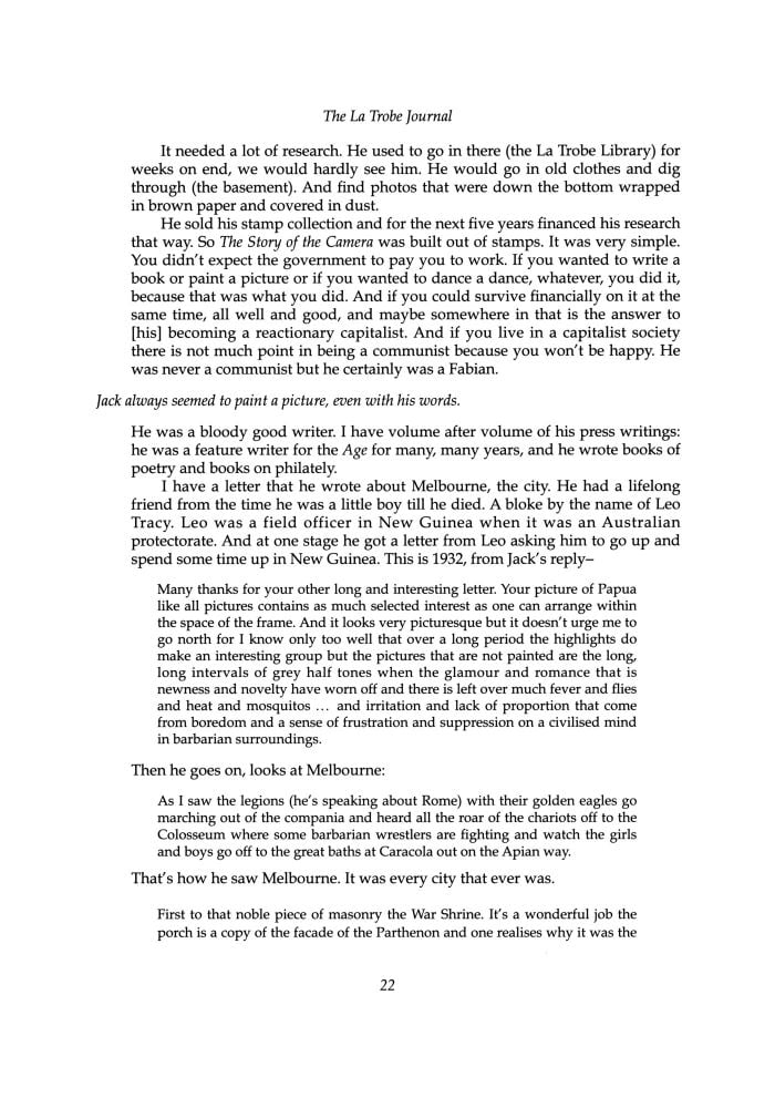 Page 22 - No 65 Autumn 2000