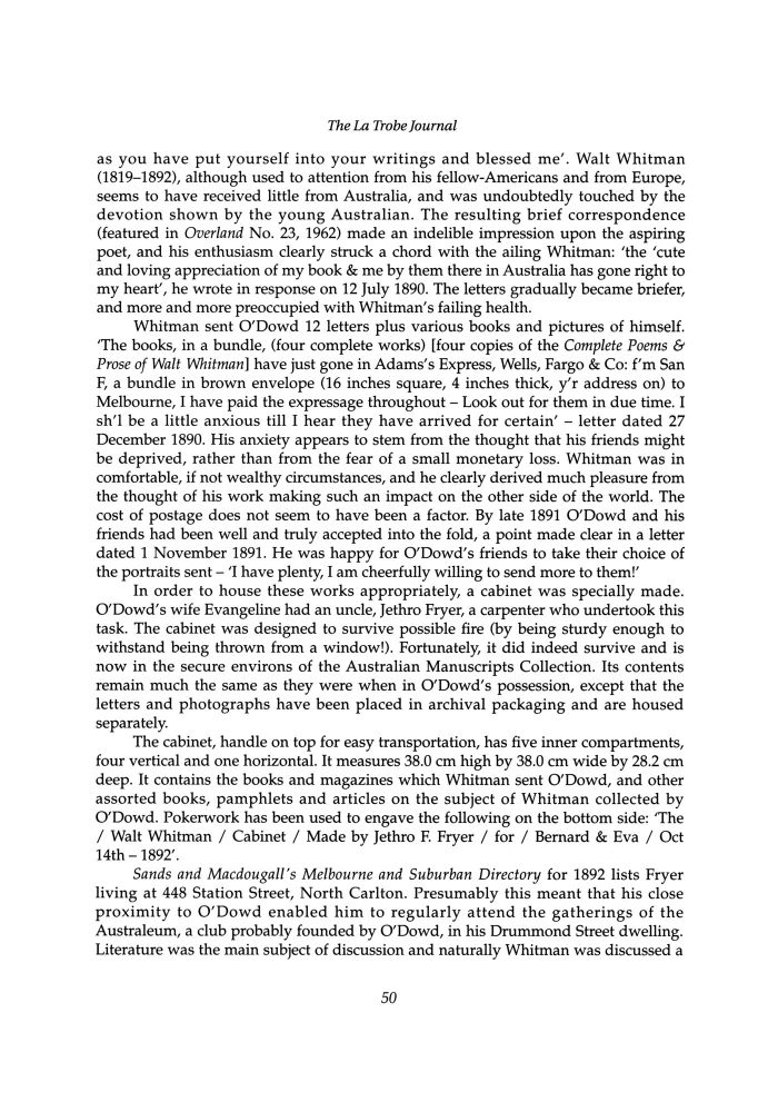 Page 50 - No 66 Spring 2000