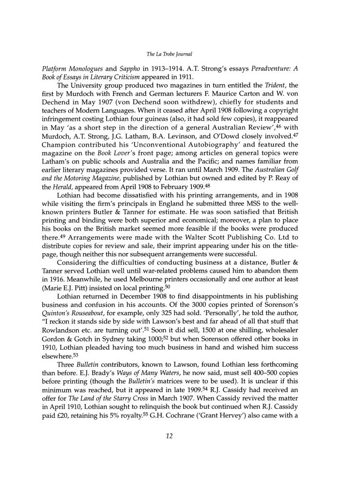 Page 12 - No 70 Spring 2002