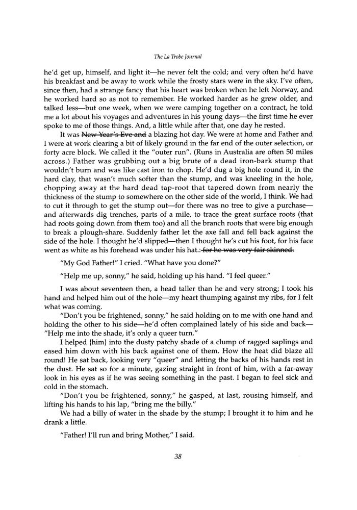 Page 38 - No 70 Spring 2002