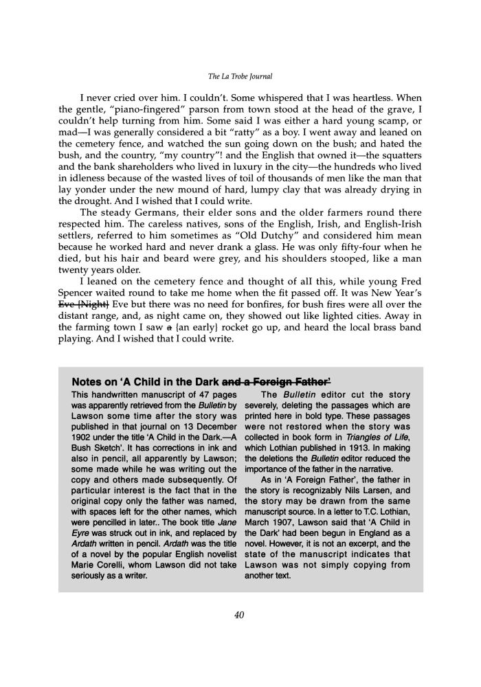 Page 40 - No 70 Spring 2002