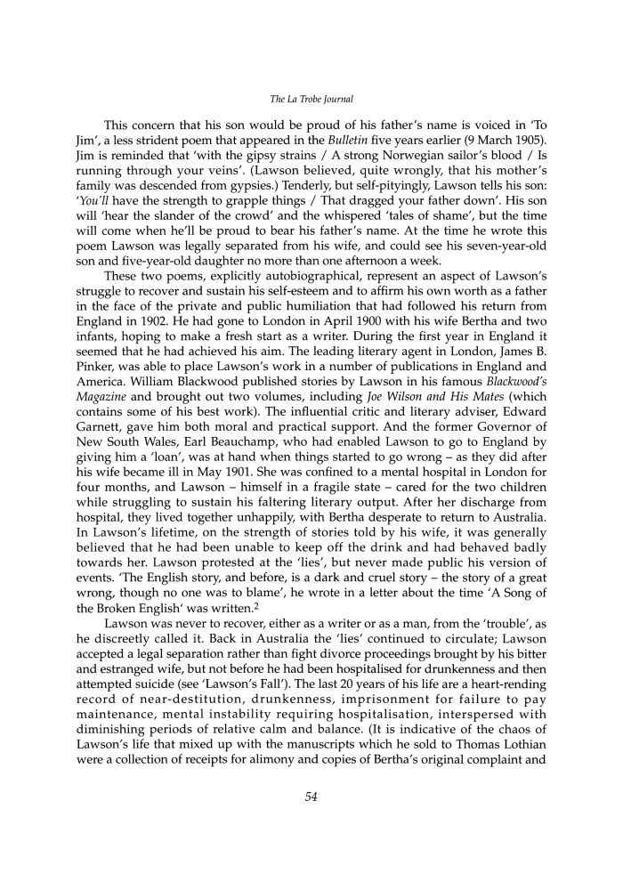Page 54 - No 70 Spring 2002
