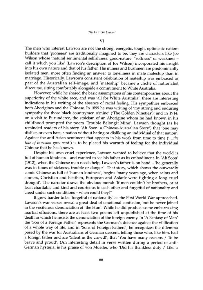 Page 66 - No 70 Spring 2002