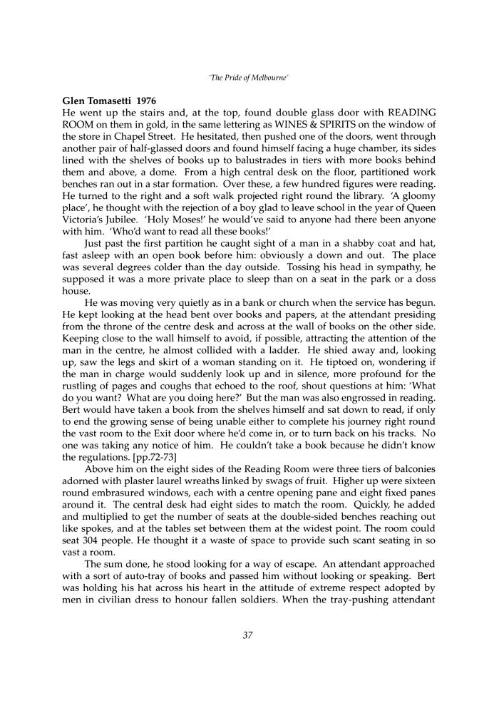 Page 37 - No 72 Spring 2003