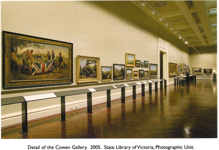 Detail of the Cowen Gallery. 2005. State Library of Victoria, Photographic Unit. [photograph]