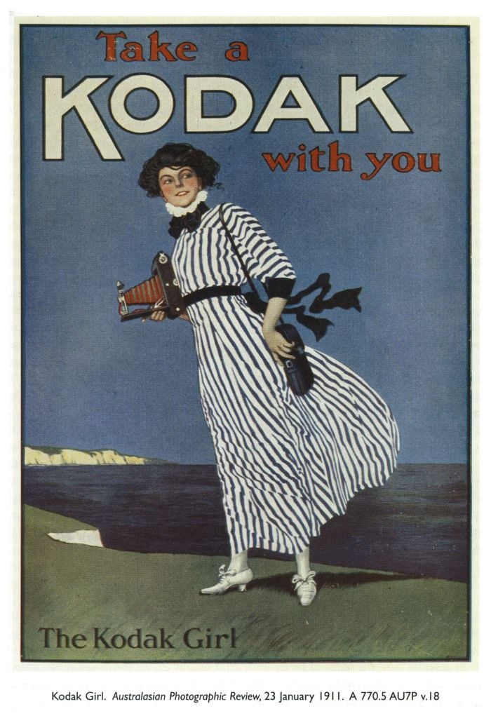 Kodak Girl. Australasian Photographic Review, 23 January 1911. A 770.5 AU7P v. 18