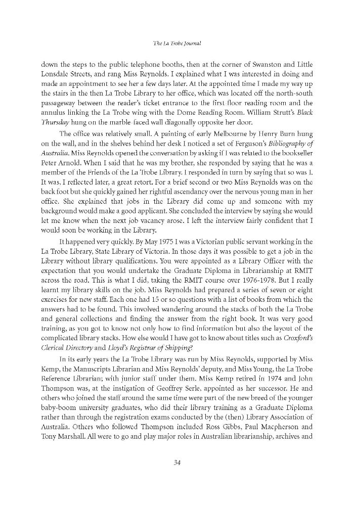 Page 34 - No 80 Spring 2007