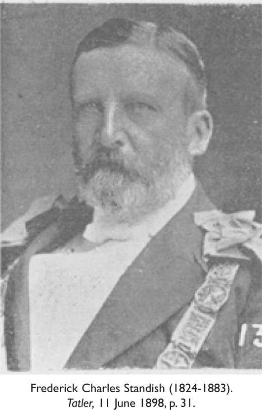 Frederick Charles Standish (1824-1883). Tatler, 11 June 1898, p. 31. [photograph printed in magazine]