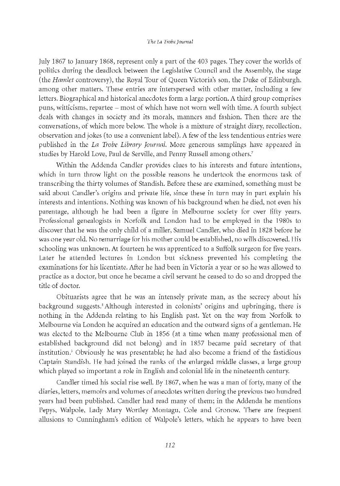 Page 112 - No 80 Spring 2007