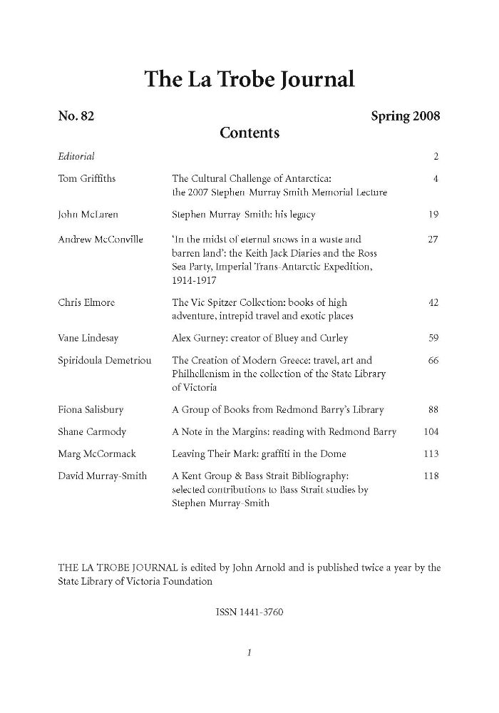 Page 1 - No 82 Spring 2008