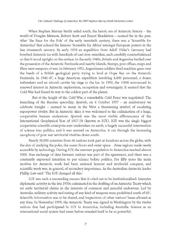 Page 7 - No 82 Spring 2008