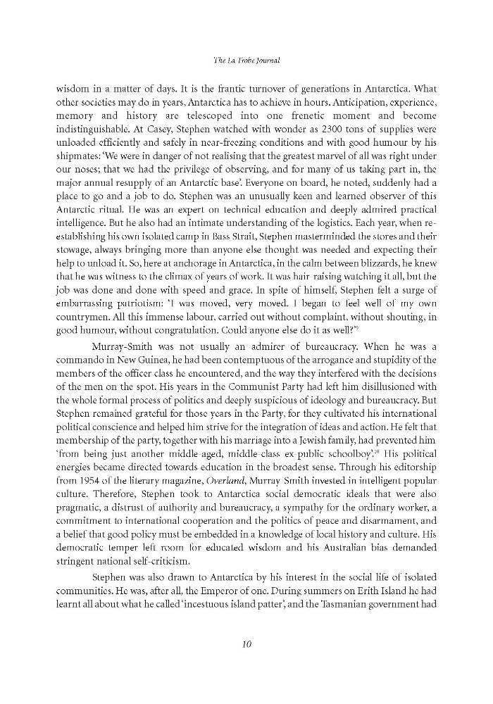 Page 10 - No 82 Spring 2008