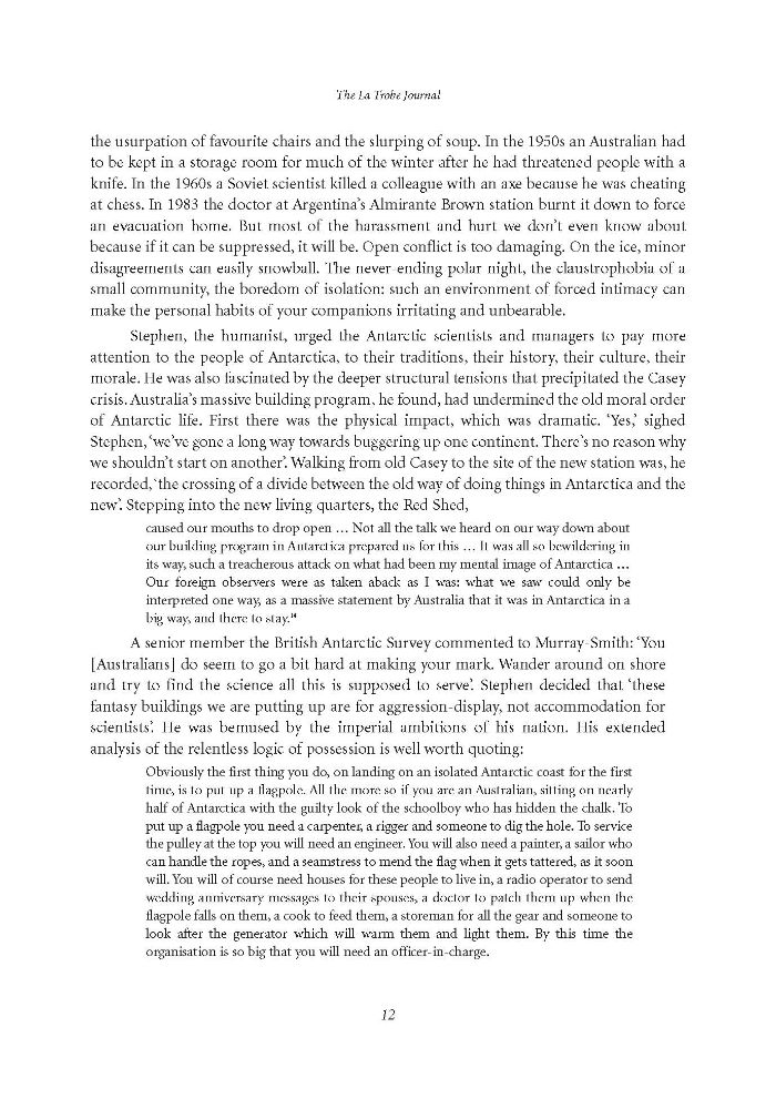 Page 12 - No 82 Spring 2008