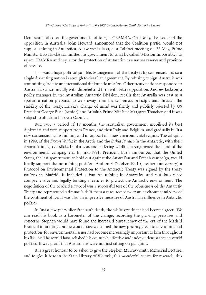 Page 15 - No 82 Spring 2008