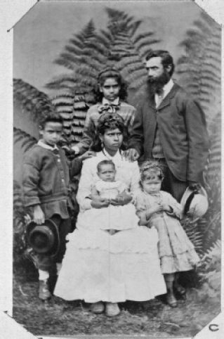 Fred Kruger (1831-1888), William Hamilton and family, 1878 Albumen Silver photograph. Picture Collection, H41139/14c [photograph]