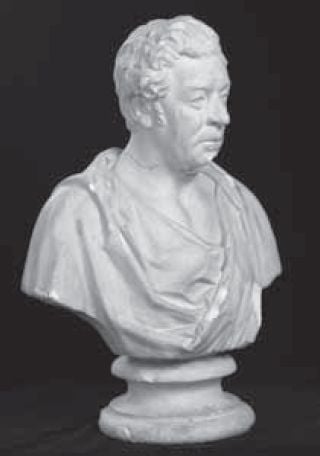 Benjamin Law, ‘Bust of George Augustus Robinson’. Plaster sculpture, 1836. Picture Collection, LTS 58. [plaster sculpture]