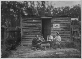 The Smith Family Album: ‘A pleasant Sunday Afternoon in the Bush’. [Photo album]